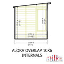 Alora Overlap Pent Sumerhouse