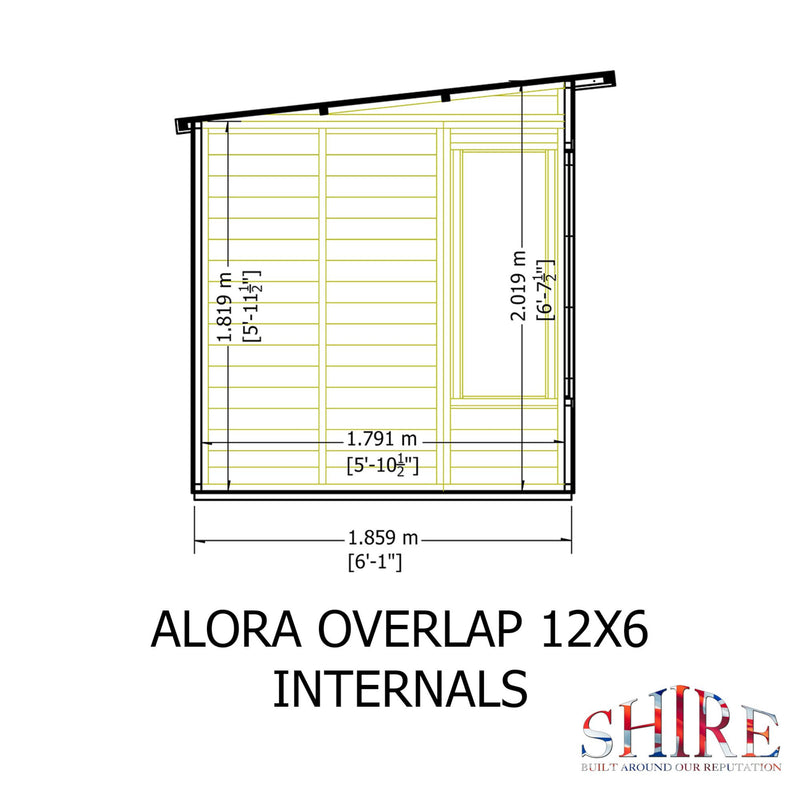 Alora Overlap Pent Sumerhouse