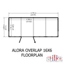 Alora Overlap Pent Sumerhouse