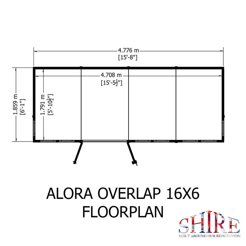 Alora Overlap Pent Sumerhouse