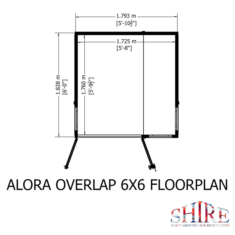 Alora Overlap Pent Sumerhouse