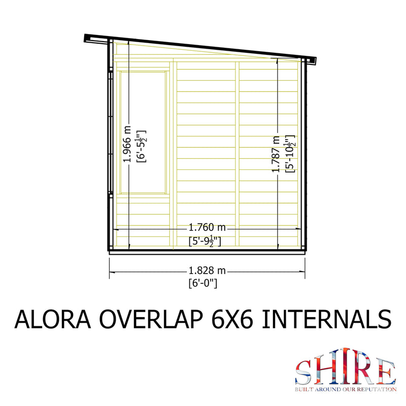 Alora Overlap Pent Sumerhouse