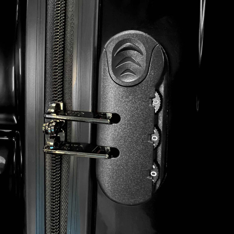 Alto Global ABS Luggage Suitcase - Black