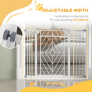 Pressure Fit Safety Gate w/ Auto Closing Door, Double Locking