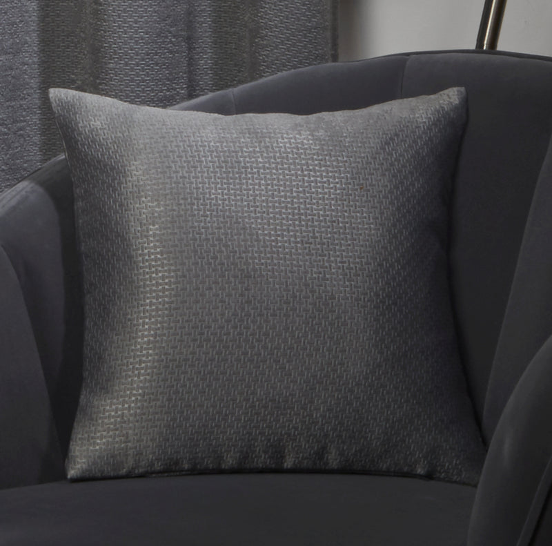 Ambiance - Cushion Cover in Charcoal Grey