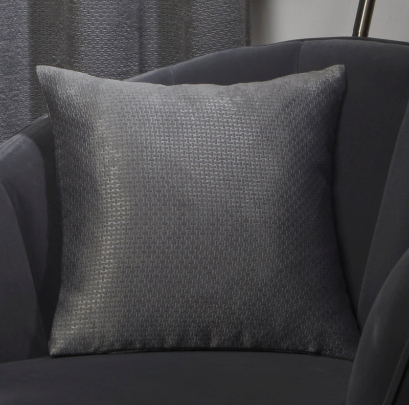 Ambiance - Cushion Cover in Charcoal Grey