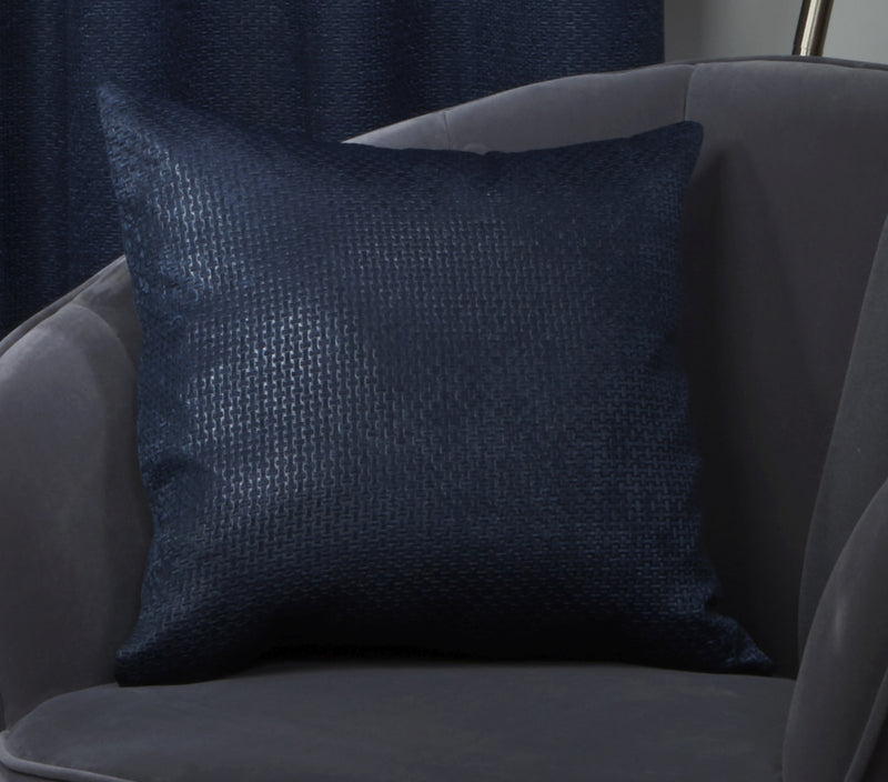 Ambiance - Cushion Cover in Navy Blue