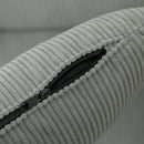 HOMCOM Armchair With Padded Seat And Backrest For Living Room, Light Grey