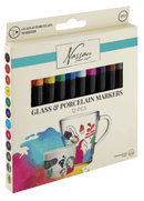 12 Glass & Porcelain Markers