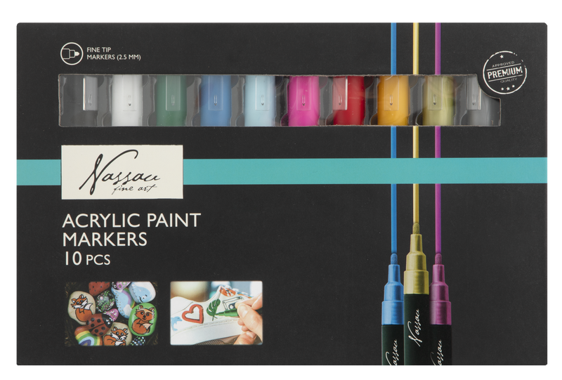 20 Piece Acrylic Markerset