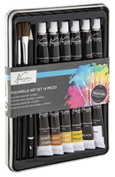 16 Piece Watercolour Art Set