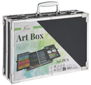 145 Piece Art Set in Metal Box