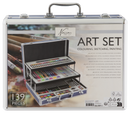 140 Piece Art Set in Metal Box