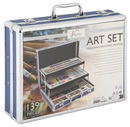 140 Piece Art Set in Metal Box
