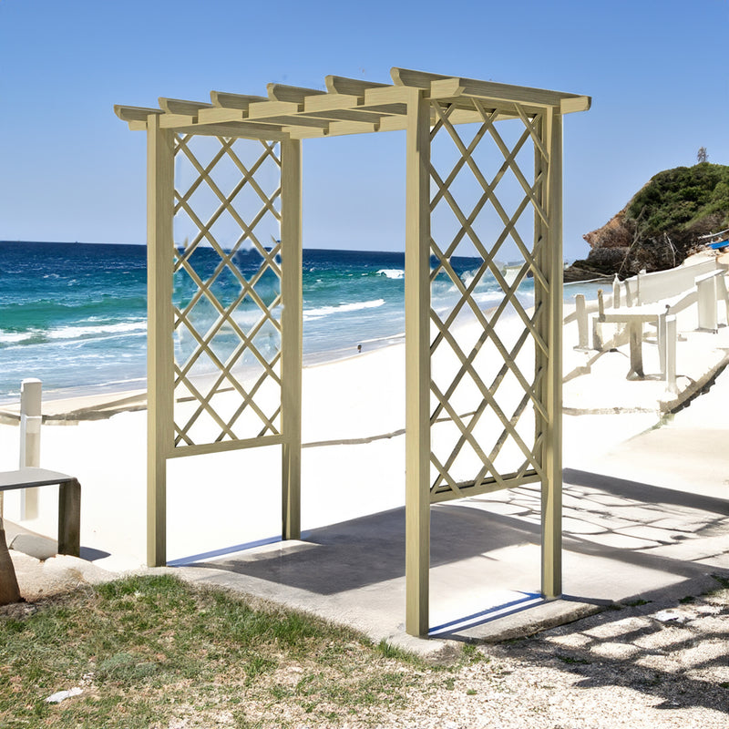 Arch Trellis Pergola