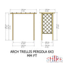 Arch Trellis Pergola