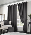 Madison Dobby Square Lined Ring Top Curtains