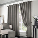 Madison Dobby Square Lined Ring Top Curtains