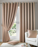 Madison Dobby Square Lined Ring Top Curtains