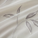 Kingleaf Embroidered Tulle Voile Pencil Pleat Taped Top Curtains