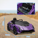 AIYAPLAY 12V Lamborghini Autentica Licensed Ride on Car