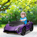 AIYAPLAY 12V Lamborghini Autentica Licensed Ride on Car