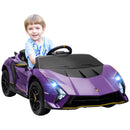 AIYAPLAY 12V Lamborghini Autentica Licensed Ride on Car