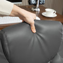 HOMCOM PU Leather Office Desk Chair with Thick Cushion