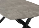 ATHENS OVAL COFFEE TABLE - CONCRETE EFFECT - CONCRETE EFFECT