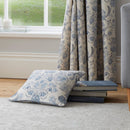 D & D Averie Filled Cushion in Blue