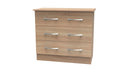 Alton Ready Assembled 3 Drawer Chest in Bardolino Oak