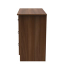 Alton Ready Assembled 3 Drawer Chest in Noche Walnut