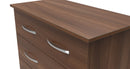 Alton Ready Assembled 3 Drawer Chest in Noche Walnut