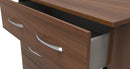 Alton Ready Assembled 3 Drawer Chest in Noche Walnut