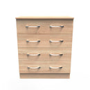 Alton Ready Assembled 4 Drawer Chest in Bardolino Oak