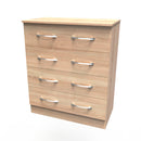 Alton Ready Assembled 4 Drawer Chest in Bardolino Oak