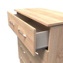 Alton Ready Assembled 4 Drawer Chest in Bardolino Oak