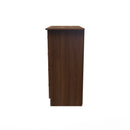 Alton Ready Assembled 4 Drawer Chest in Noche Walnut