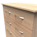 Alton Ready Assembled 5 Drawer Chest in Bardolino Oak