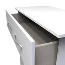 Alton Ready Assembled 5 Drawer Chest in White Matt