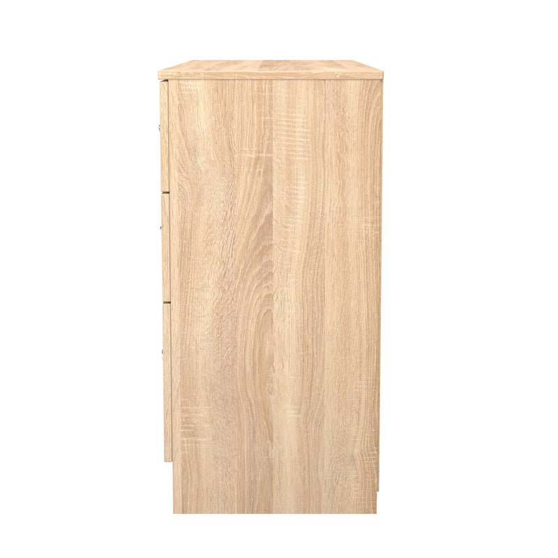 Alton Ready Assembled 6 Drawer Wide Chest in Bardolino Oak