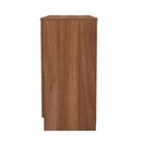 Alton Ready Assembled 6 Drawer Wide Chest in Noche Walnut