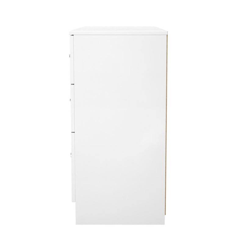 Alton Ready Assembled 6 Drawer Wide Chest in White Matt