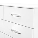 Alton Ready Assembled 6 Drawer Wide Chest in White Matt