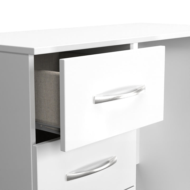 Alton Ready Assembled Vanity in White Matt
