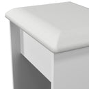 Alton Ready Assembled Stool in White Matt