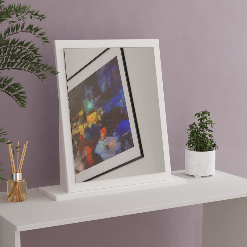 Alton Ready Assembled Mirror in White Matt