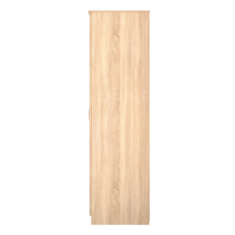 Alton Ready Assembled 2 Door Wardrobe in Bardolino Oak