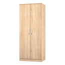 Alton Ready Assembled 2 Door Wardrobe in Bardolino Oak
