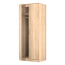 Alton Ready Assembled 2 Door Wardrobe in Bardolino Oak